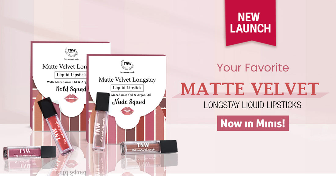 Your Favorite Matte Velvet Longstay Liquid Lipstick - Now in Minis!