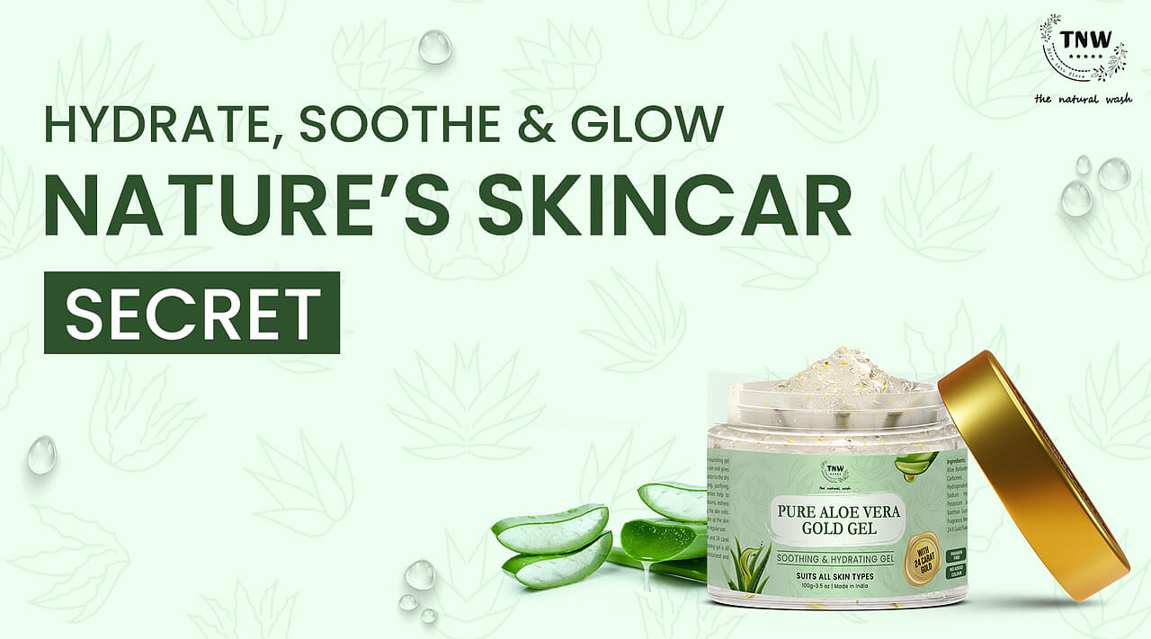 Pure Aloe Vera Gold Gel: 7 Beauty Hacks for Skin & Hair this Festive S   The Natural Wash