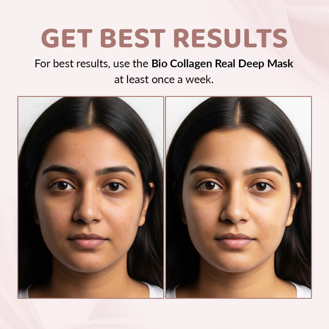 Bio Collagen Real Deep Mask | Hydrating | Ultra-Low Molecular Collagen