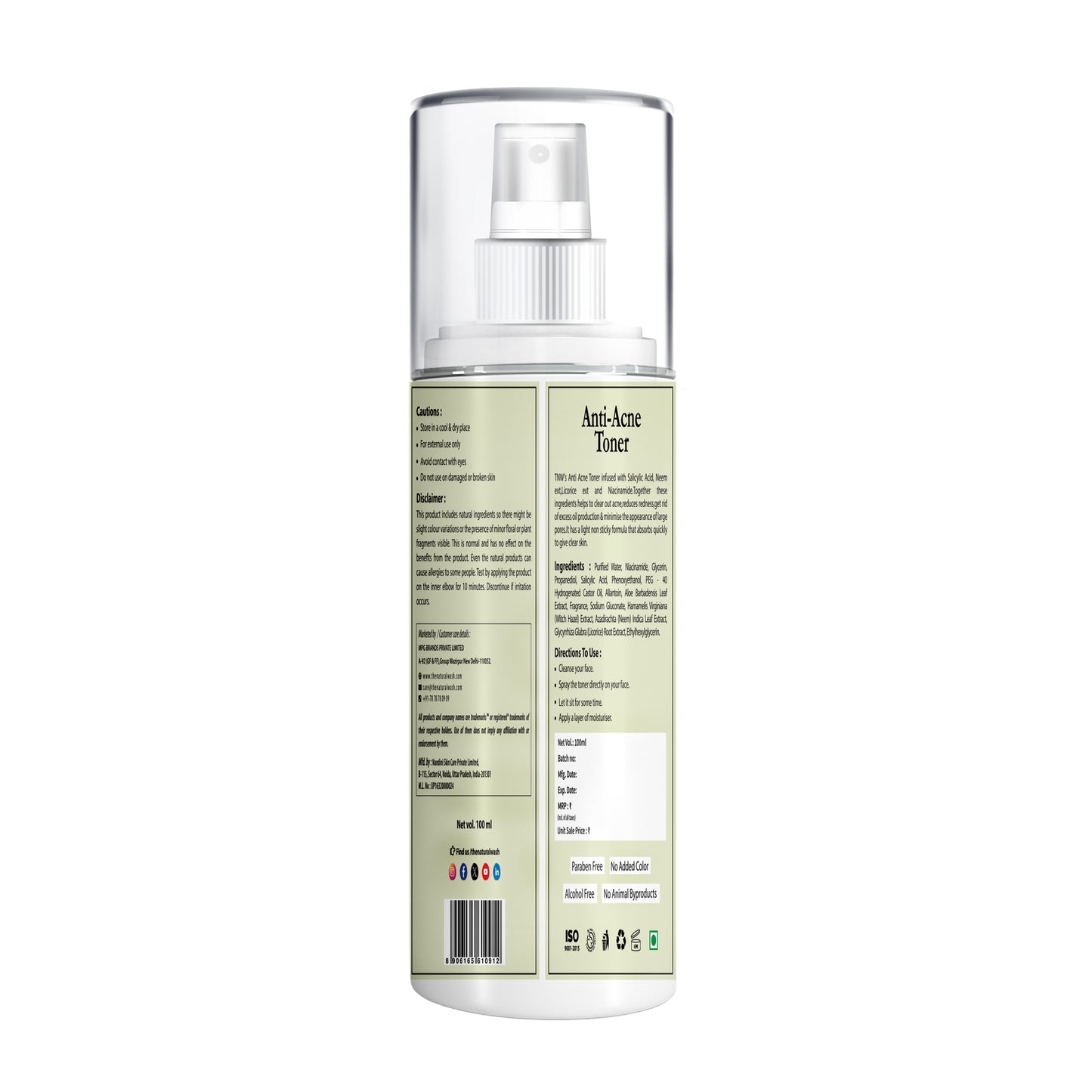 Anti-Acne Toner for Clear & Texture-free Skin. (Stock Cleareance)