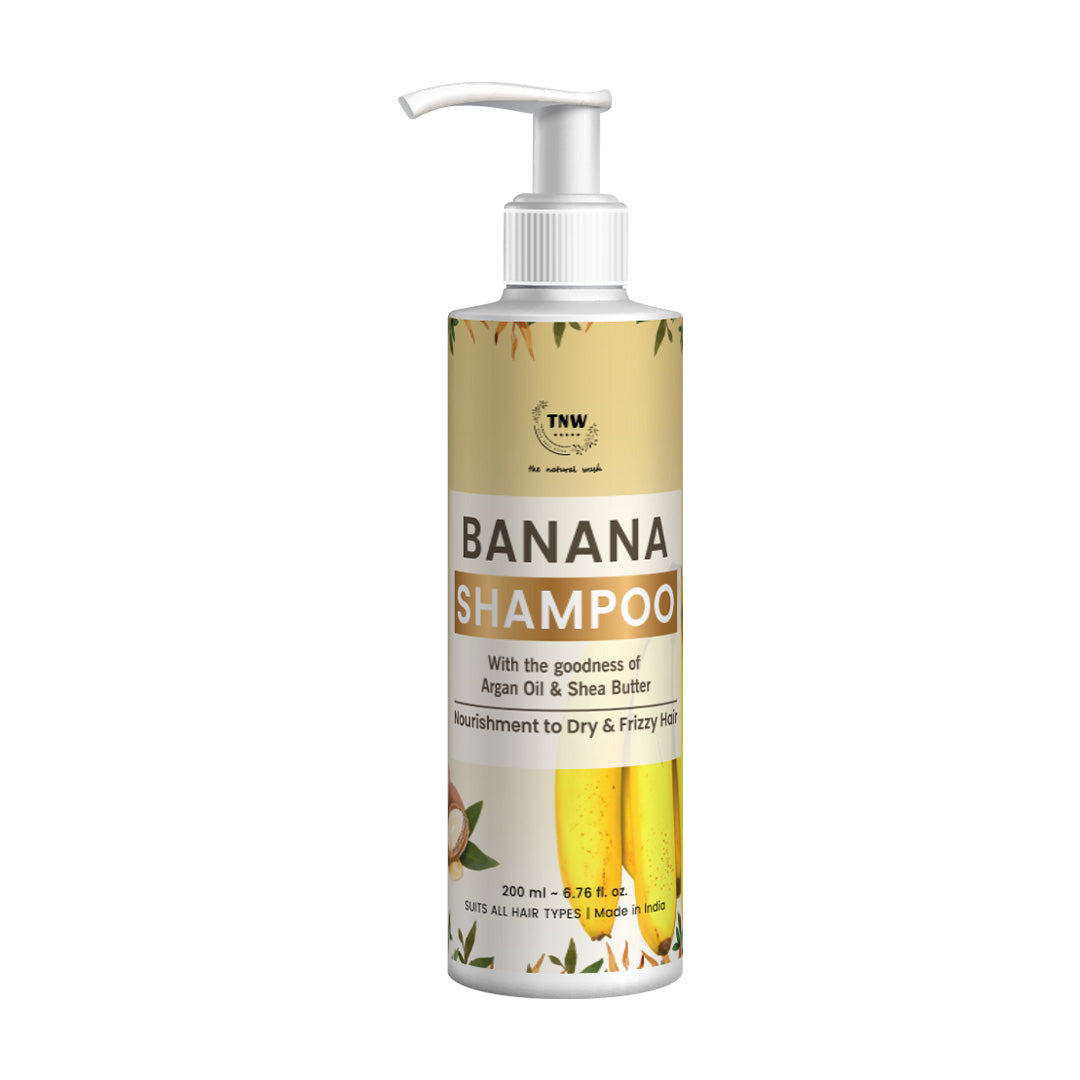 Anti frizz banana shampoo Back Image