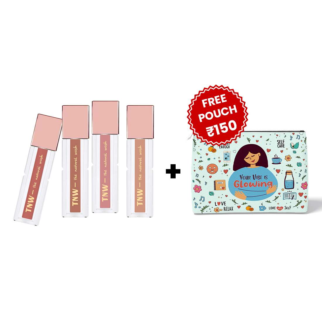 Pack of 4 Comfy Matte Liquid Lipstick | Weightless, Hydrating & Long-Wear | 4 Stunning Shades