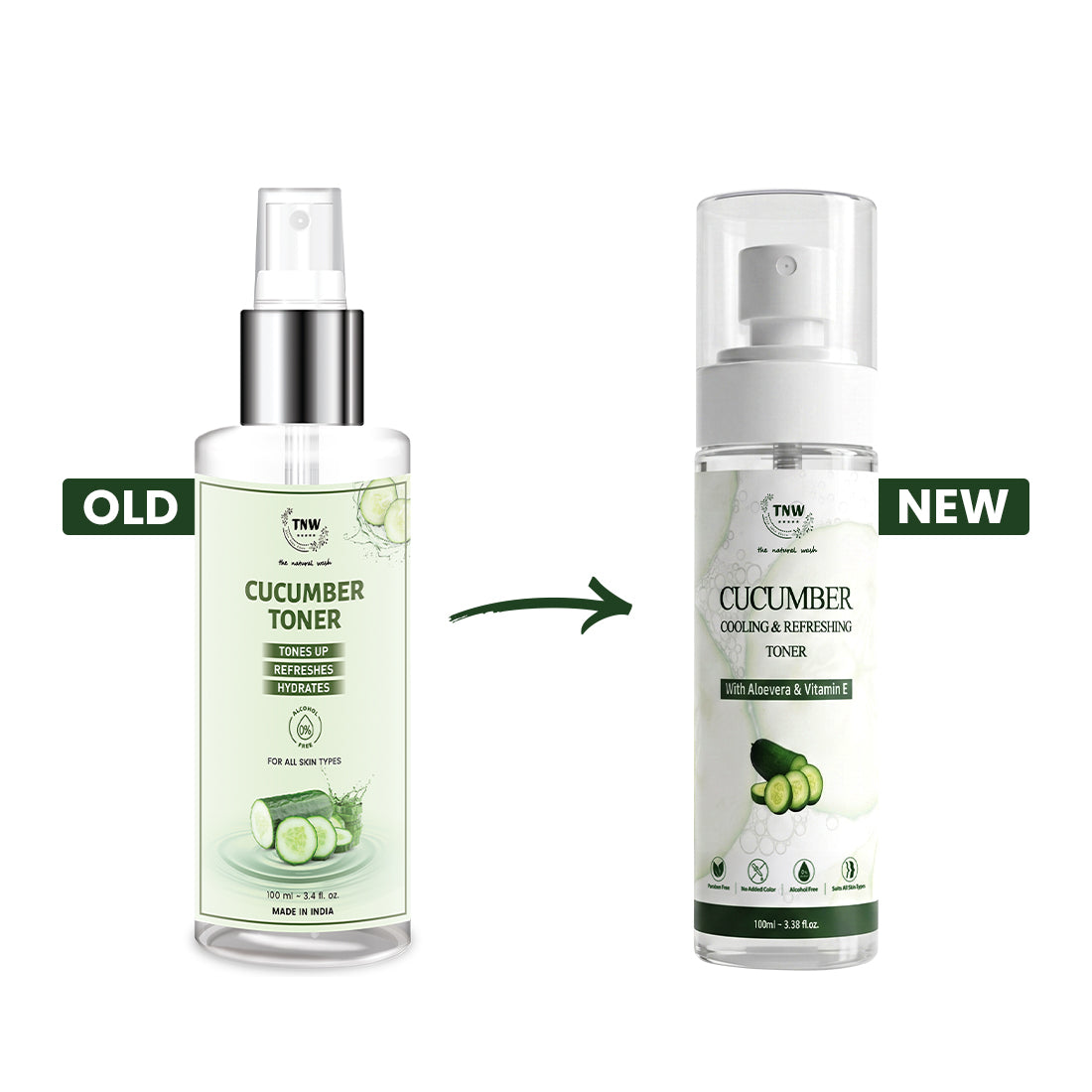 Cucumber Toner (Toner & Makeup Remover)