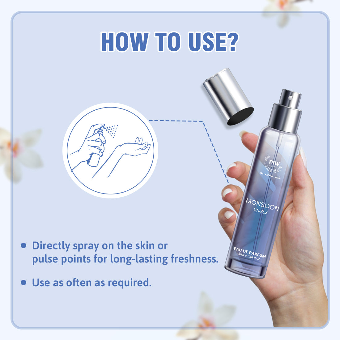 How to Use TNW Perfume