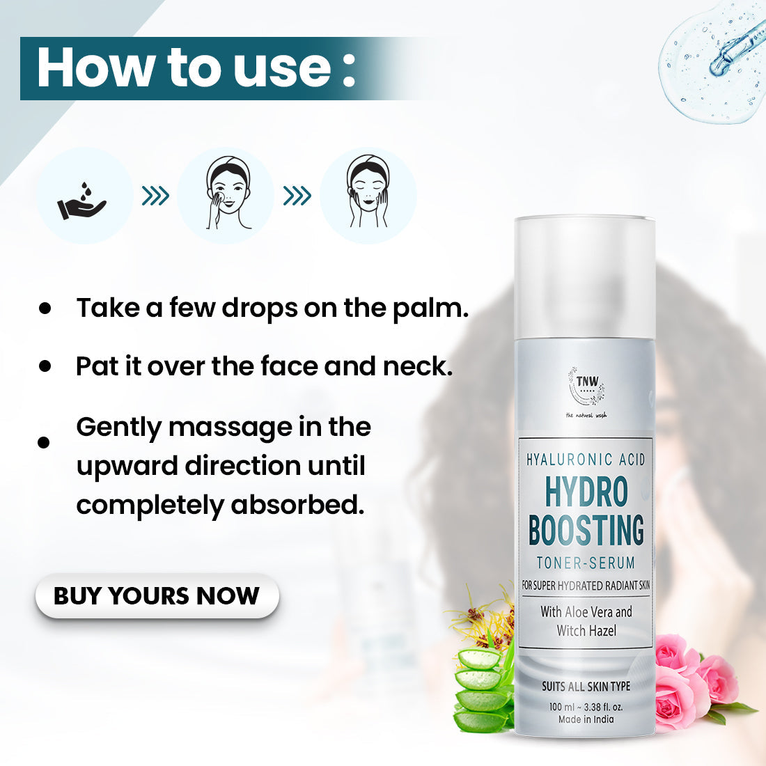 How to use Hyaluronic Acid Toner Serum
