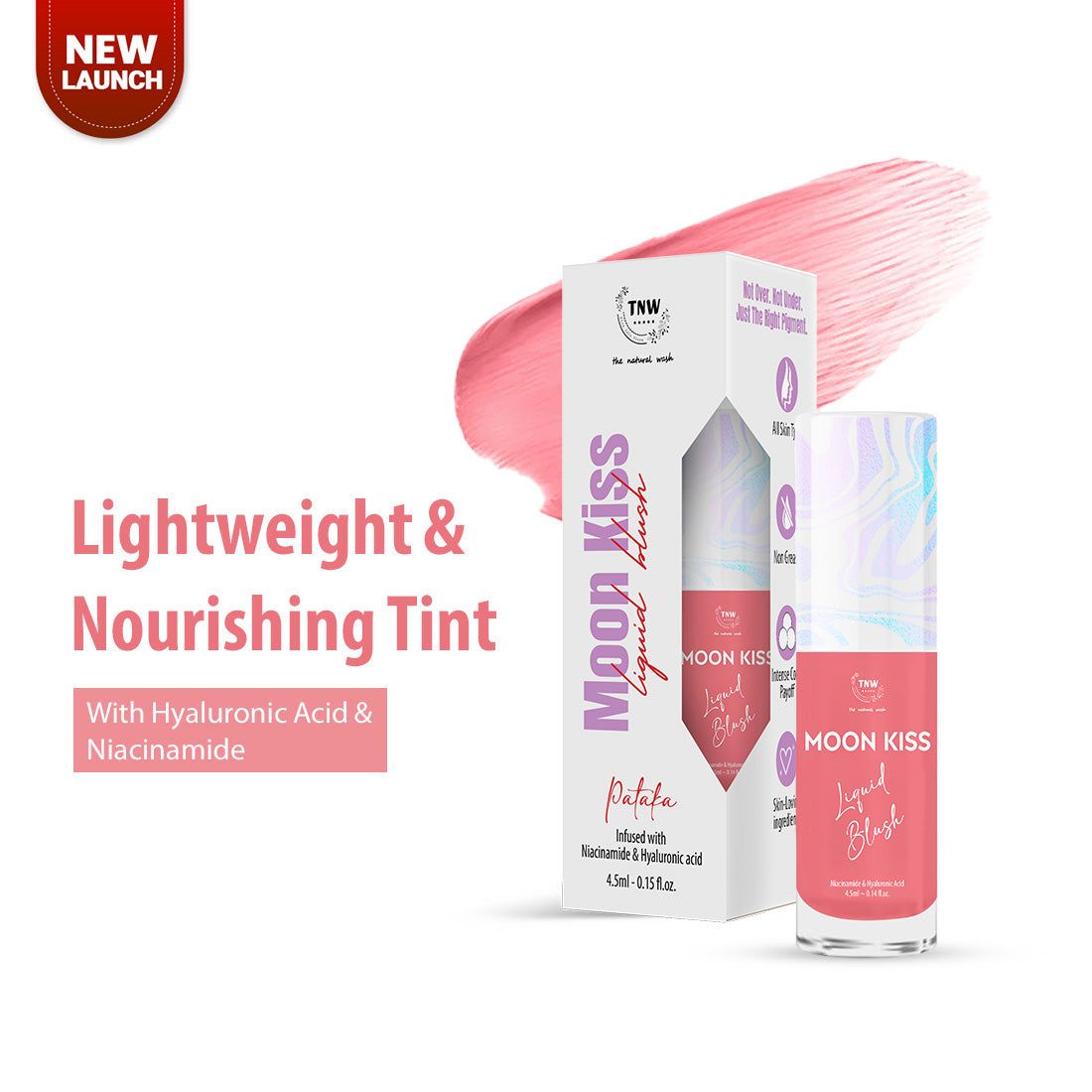 Moon Kiss Liquid Blush | Dewy & Long-Lasting Cheek Tint