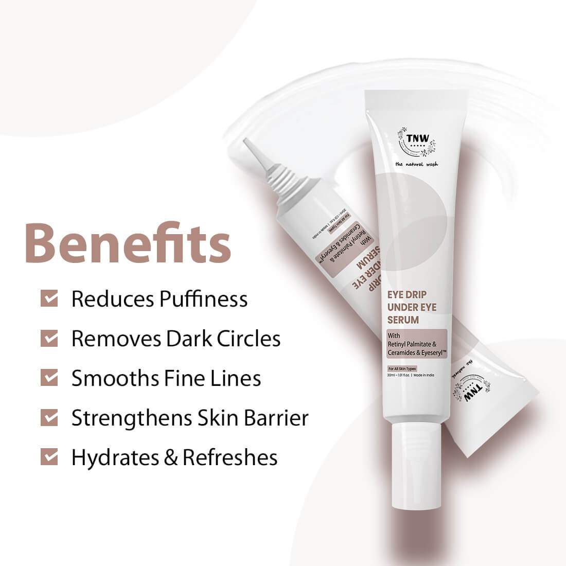 Eye Drip Under Eye Serum | Puffiness & Dark Circle Reduction