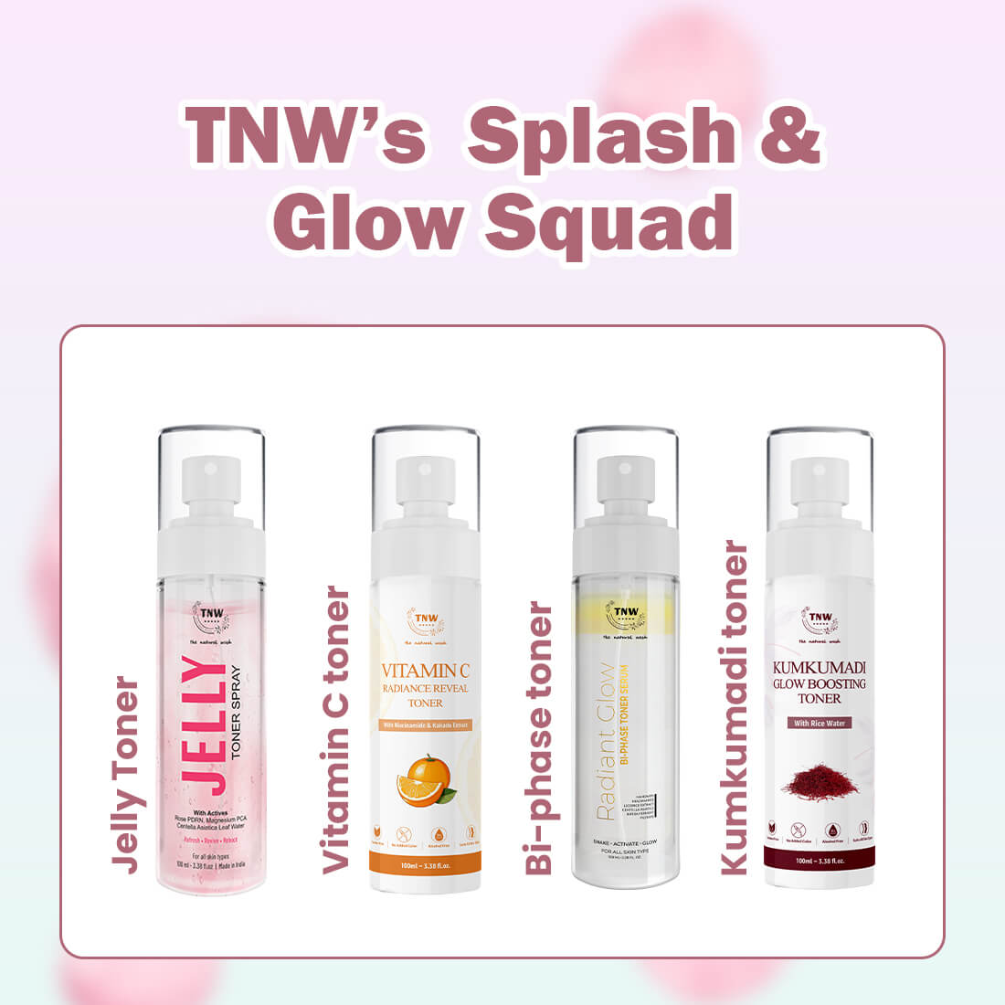 Jelly Toner | Instant Cooling Hydration, Skin Soothing & Dewy Glow | 100ml