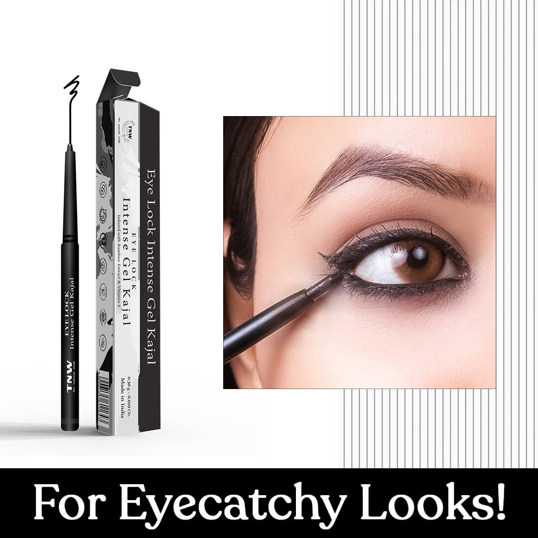 Eye Lock Intense Gel Kajal | Long-Lasting, Waterproof & Smudge-Proof