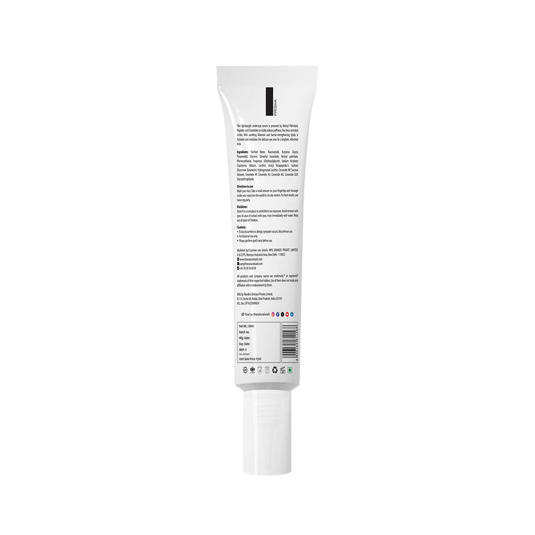 Eye Drip Under Eye Serum | Puffiness & Dark Circle Reduction