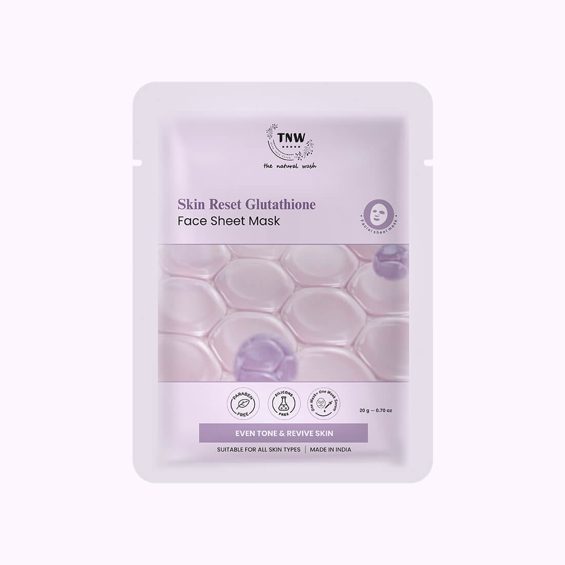 Skin Reset Glutathione Face Sheet Mask