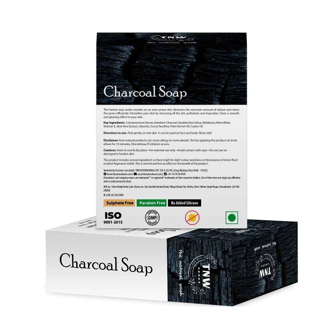TNW Charcoal Soap Back