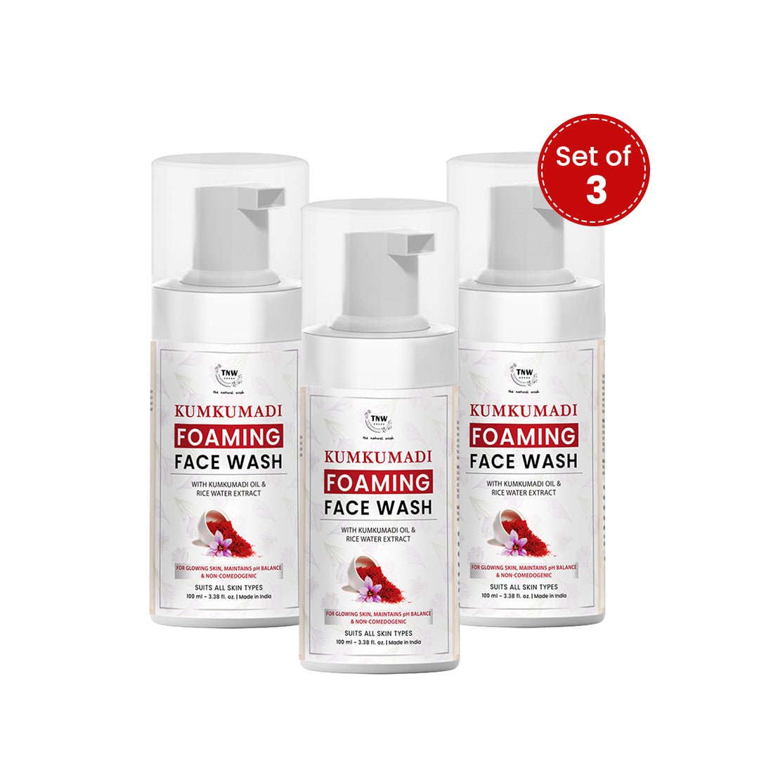 TNW Kumkumadi Foaming Face Wash