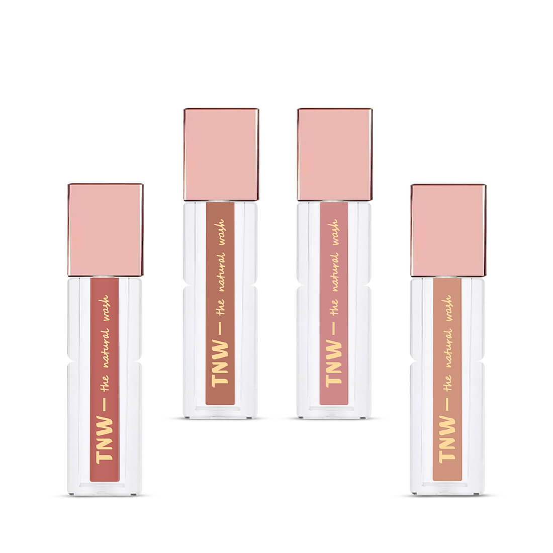 Pack of 4 Comfy Matte Liquid Lipstick | Weightless, Hydrating & Long-Wear | 4 Stunning Shades