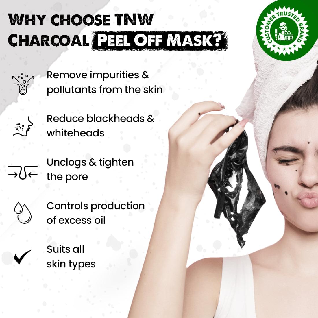 Why Choose TNW Charcoal peel off mask