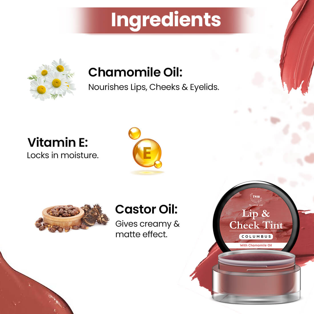 Lip & Cheek Tint - Columbus (Brown) (SC)