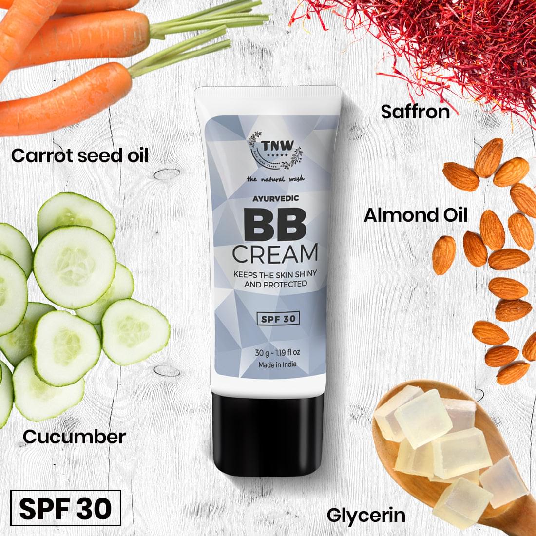 BB Cream - With SPF 30 (Ayurvedic & Paraben-Free). (Stock Clearance)