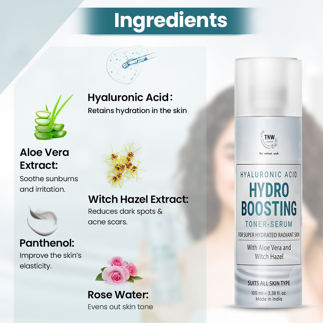 Ingredients of Hyaluronic Serum