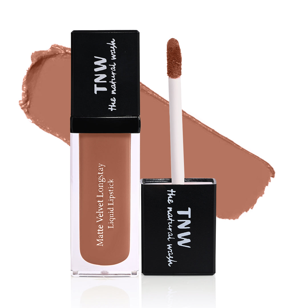 Matte Velvet Longstay Liquid Lipstick 06 Nutty Nude (Stock Cleareance)