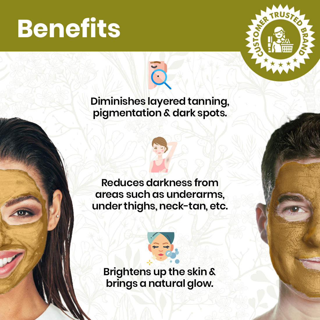 Benefits of DE - Pigmentation Tan Pack