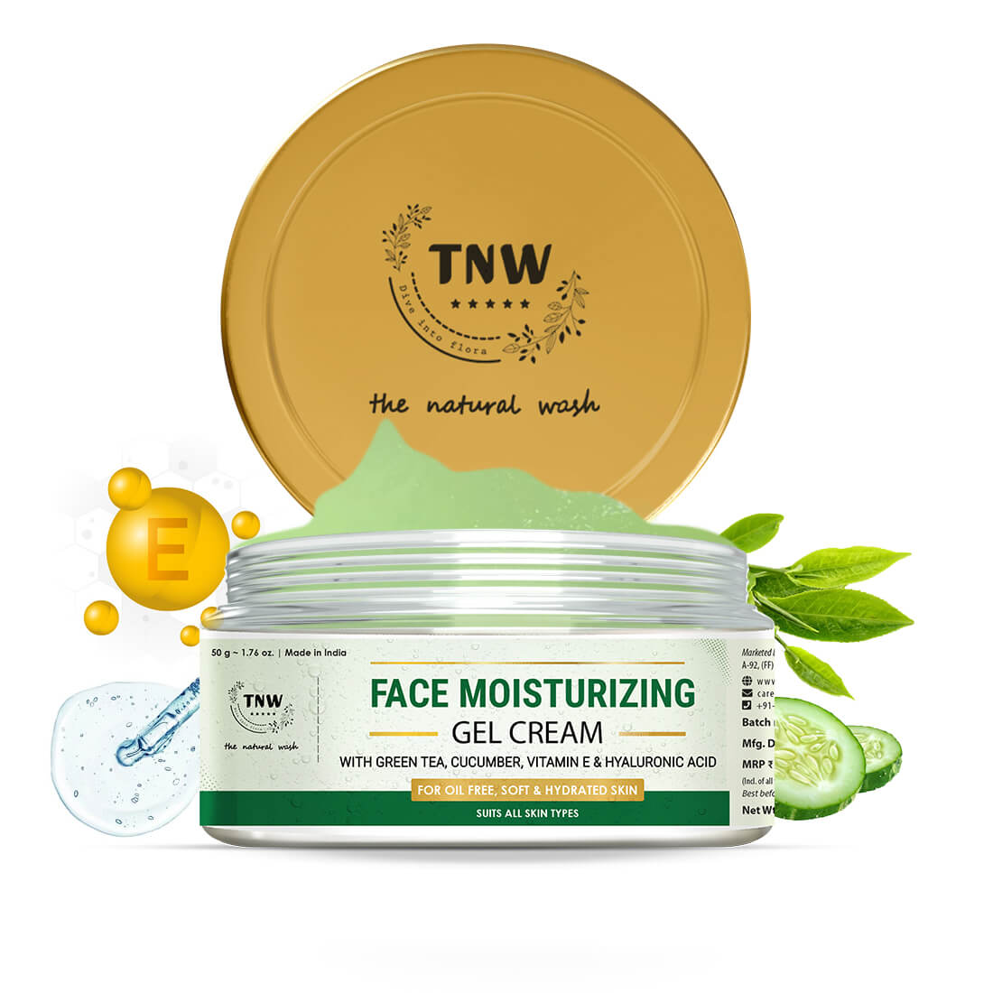 Face Moisturizing Gel Cream