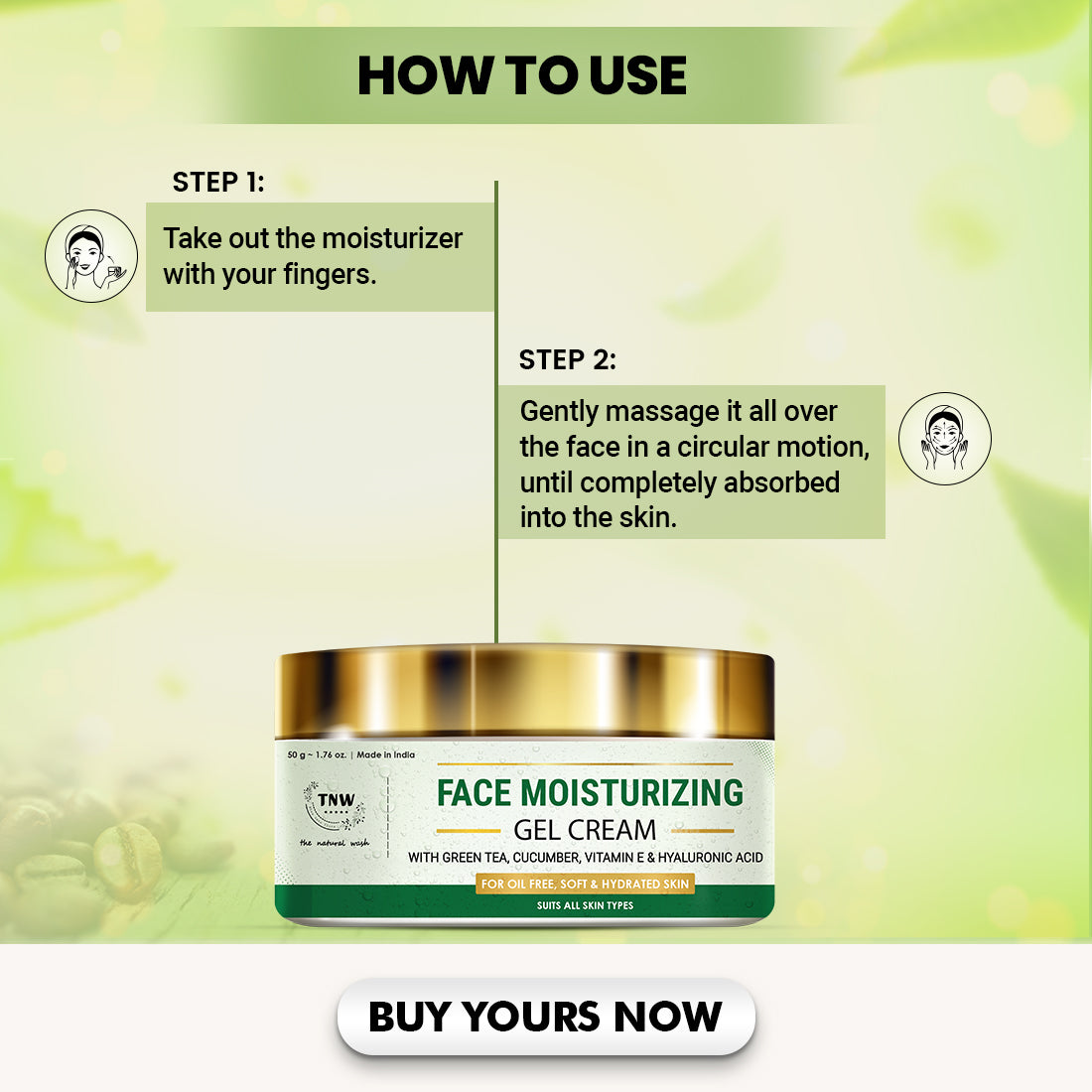 How to Use Face Moisturizing Gel Cream