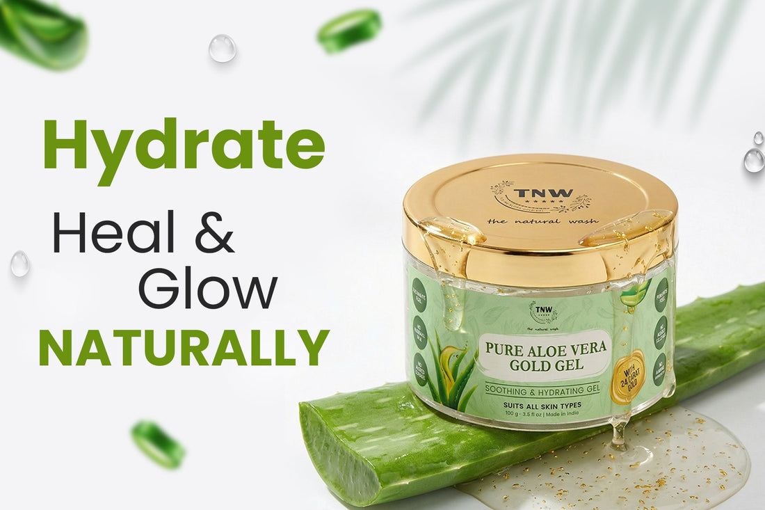 Uses and Benefits of TNW's natural aloe vera gel for the face  The Natural  Wash