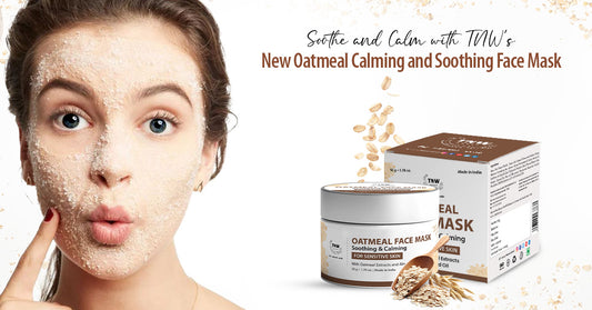 Oatmeal Face mask for soothing and calming Face mask