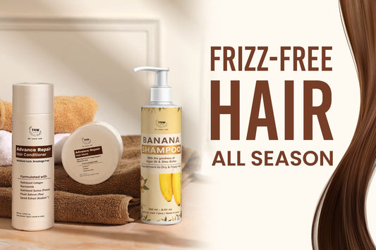 Winter Haircare Routine: Say Goodbye to Frizz with Banana & Repair Range