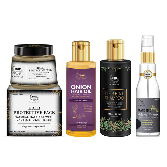 Herbal Hair Spa: Do Hair Spa At Home With TNW Hair Spa Kit