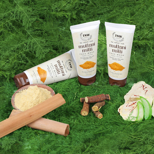 TNW Multani Mitti Face Wash : A Boon For Oily Skin!