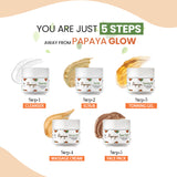 5 Time Use Papaya Facial Kit for Radiant & Glowing Skin
