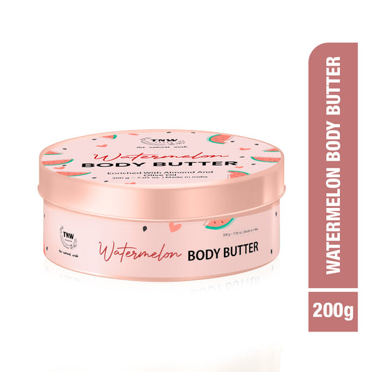 Watermelon Body Butter with Shea Butter and Olive Fruit Oil.