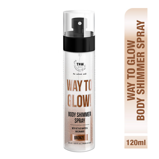 Way to Glow Body Shimmer Spray for Nourishes skin & Enhance skin texture