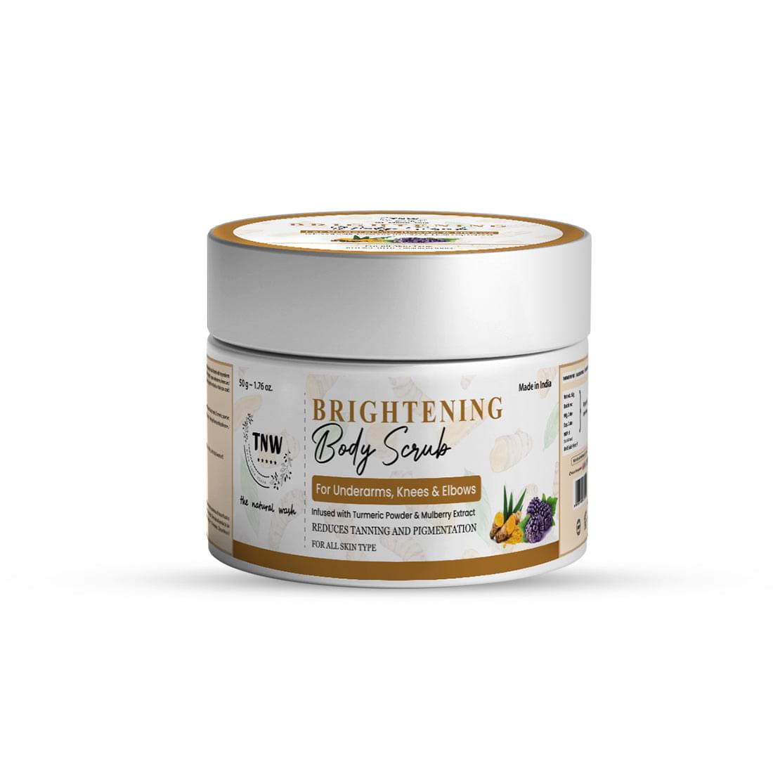 Brightening Body Scrub for Brightened Underarms, Knees, and Elbows