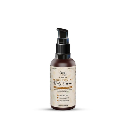 Body Brightening Serum With Turmeric Powder and Chamomile Extracts | 6 Months Expiry .