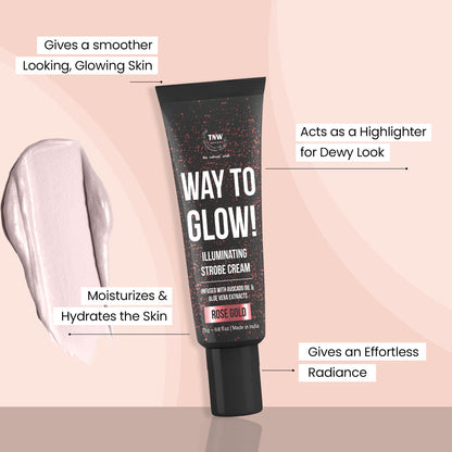 Way to Glow illuminating Strobe Cream. (Stock Clearance)