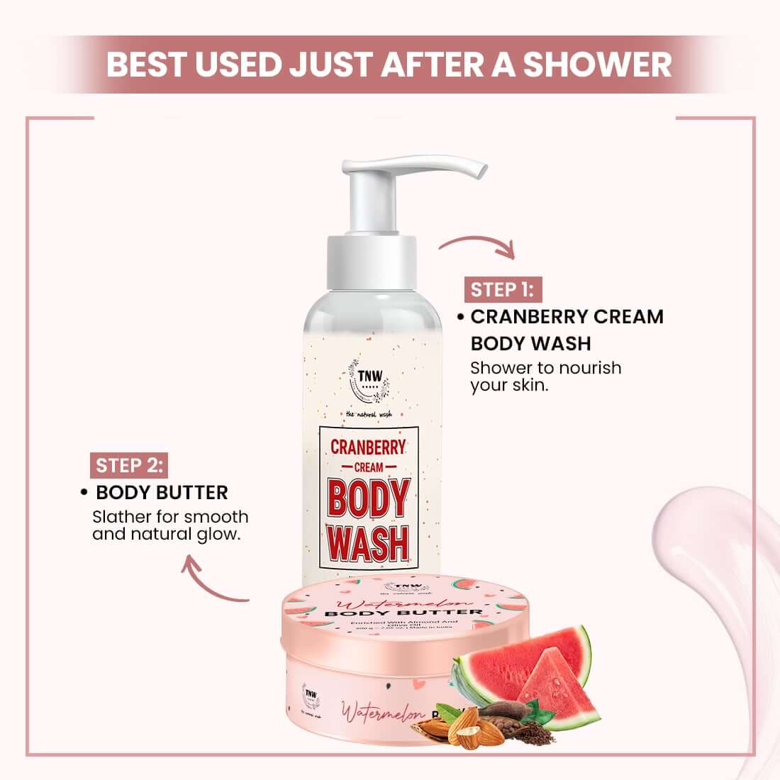 How to use  - Cranberry Cream Body Use