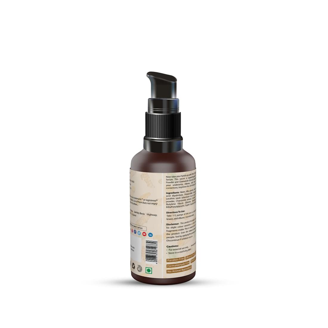Body Brightening Serum With Turmeric Powder and Chamomile Extracts | 6 Months Expiry