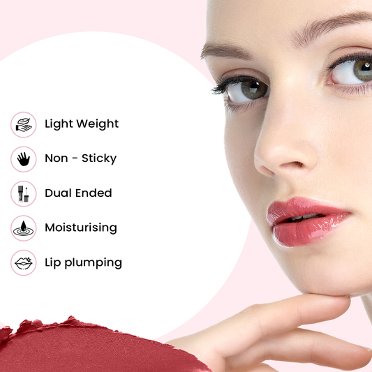 Gloss to Glam Nourishing Lip Gloss Duo for Shiny Lips