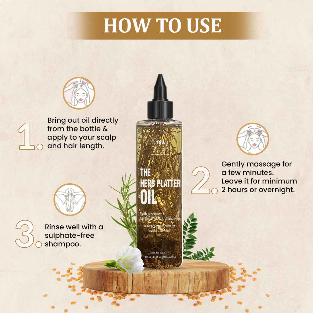How to use Herb Platter oil