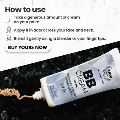 BB Cream - With SPF 30 (Ayurvedic & Paraben-Free)