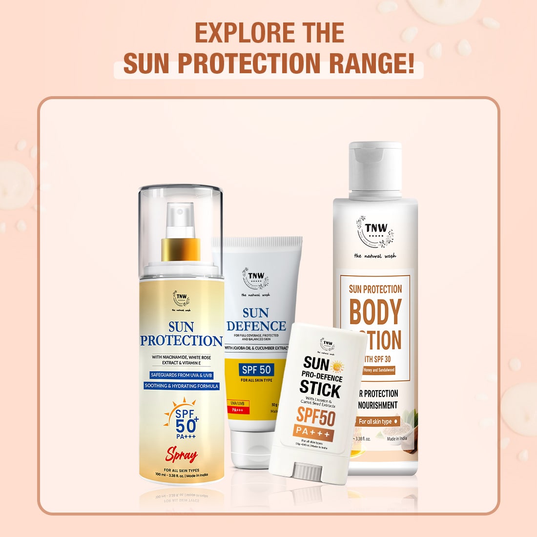 Sun Pro Defence Stick for Easy Sunscreen Reapplication