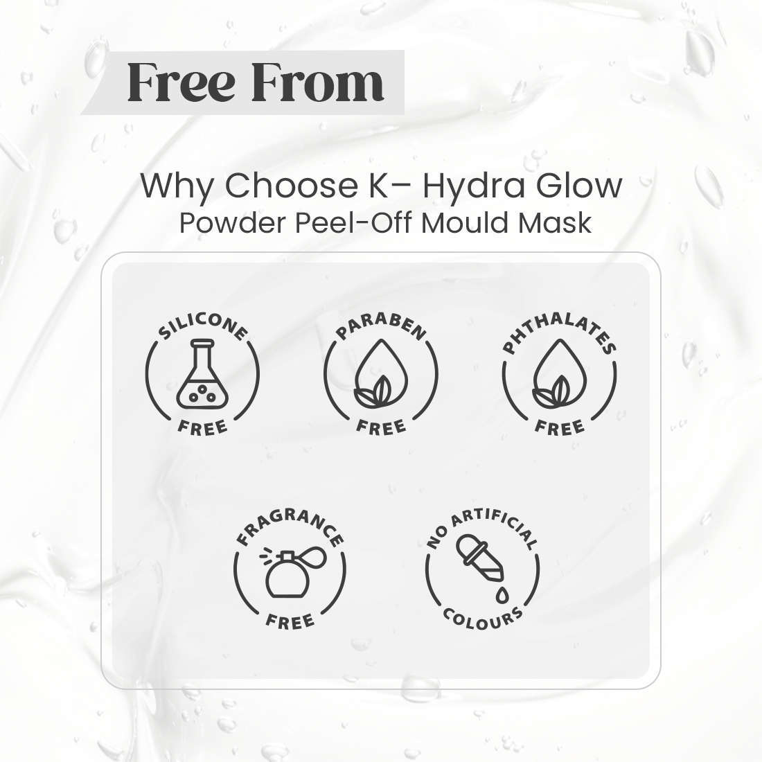 K-Hydra Glow Powder Peel Off Mould Mask | Collagen, Kakadu Plum & Ginseng