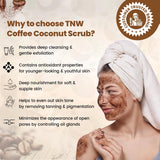 Coffee Coconut Scrub for Radiant & Healthy Skin (Natural & Harsh Chemical-Free Scrub)