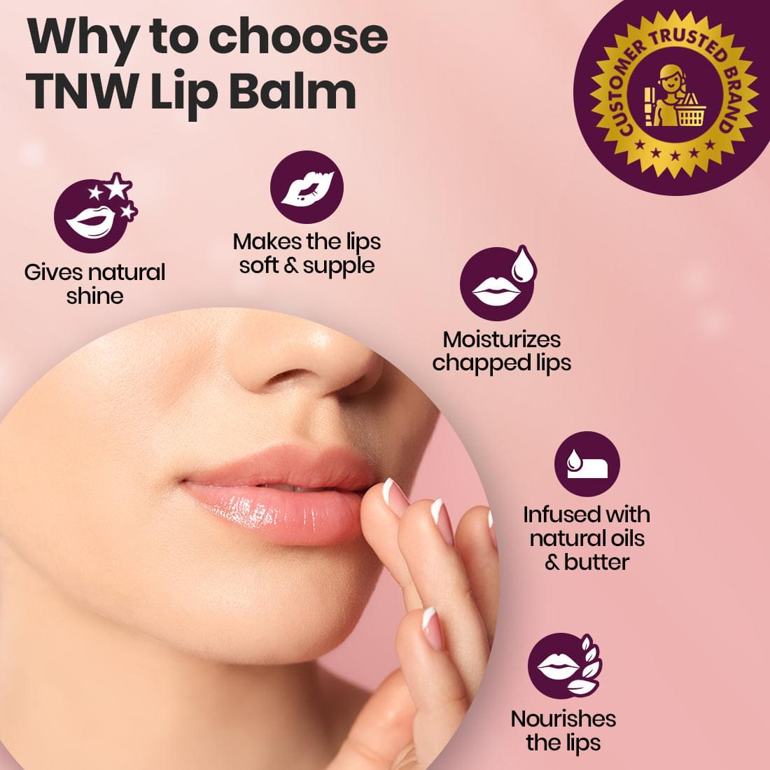 Beetroot Lip Balm - (Ayurvedic & Paraben-free).