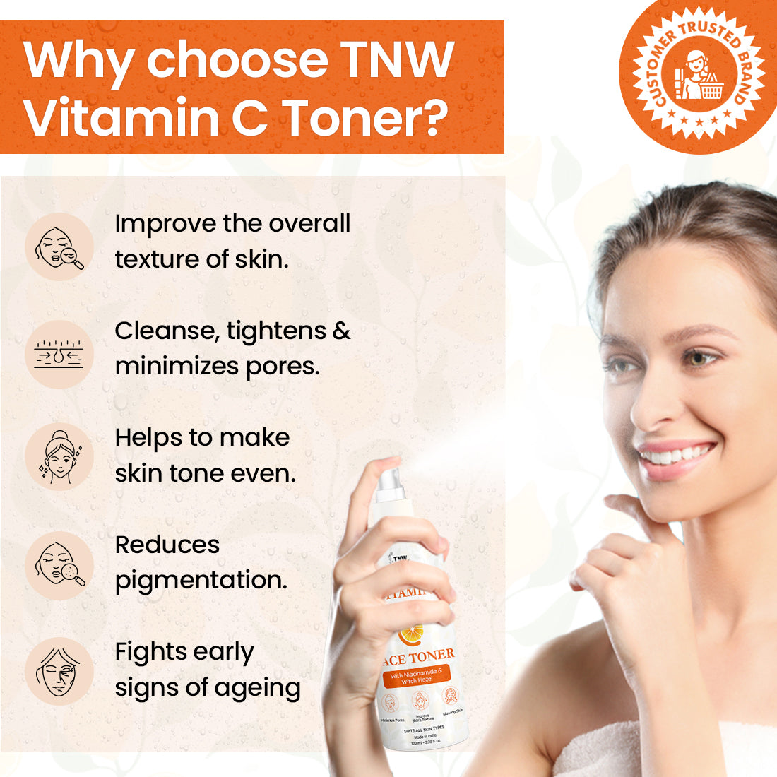Benefits of Vitamin C Toner