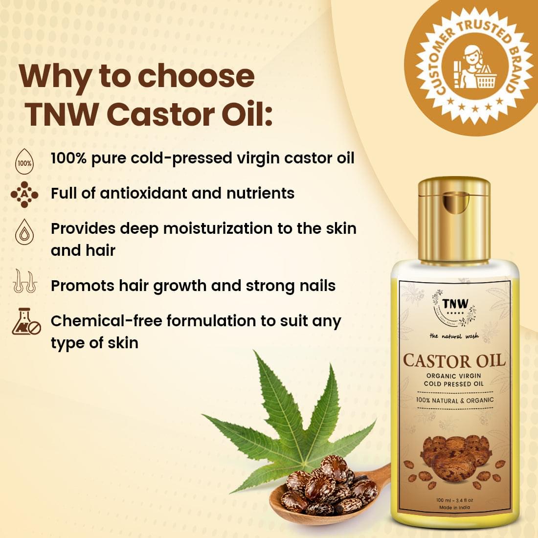 Castor Oil (Virgin & Cold Pressed) .