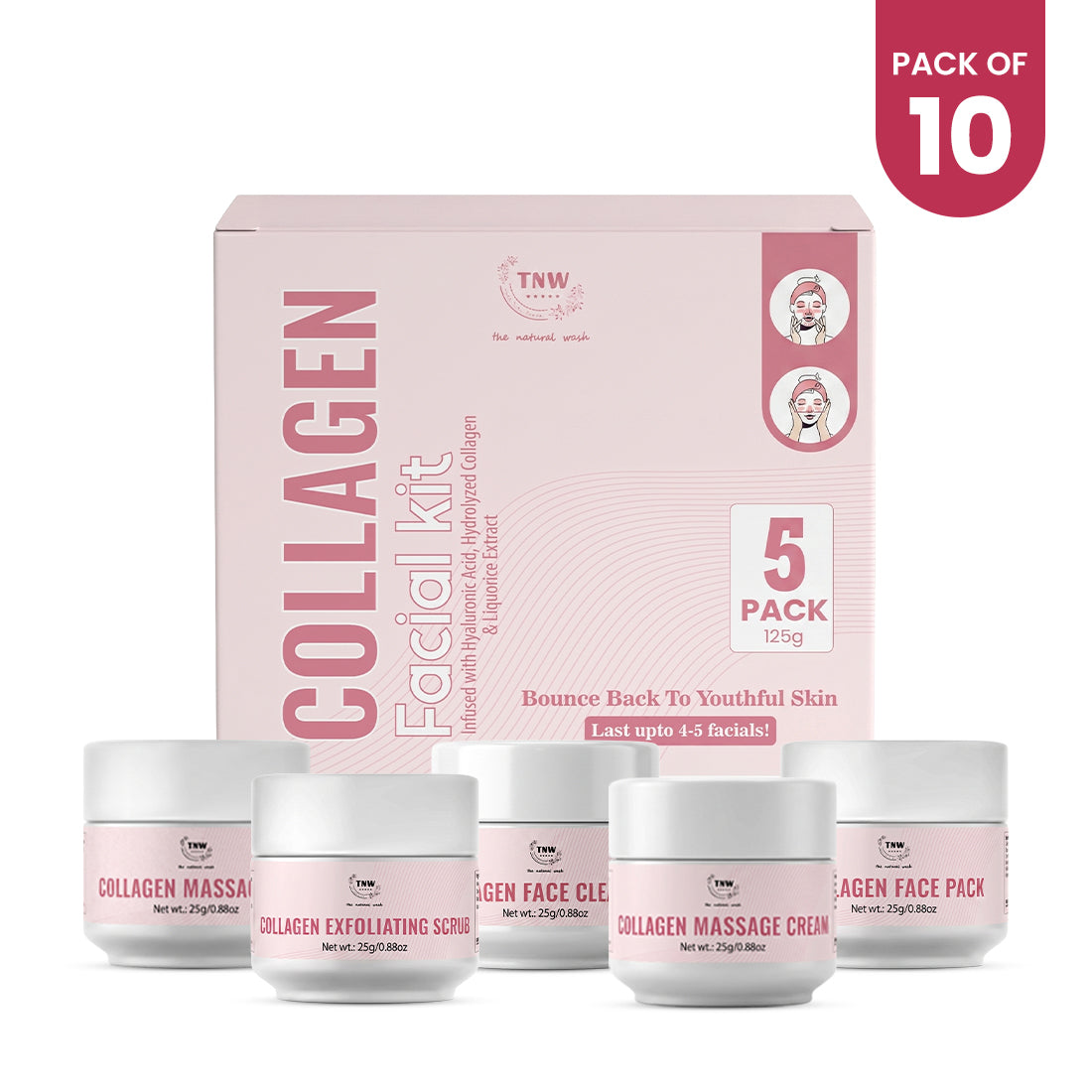 Collagen Facial kit – Pack of 10 Pay for 7
