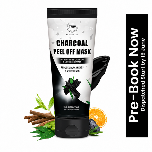 Charcoal Peel Off Mask for Blackheads and Removes Tan